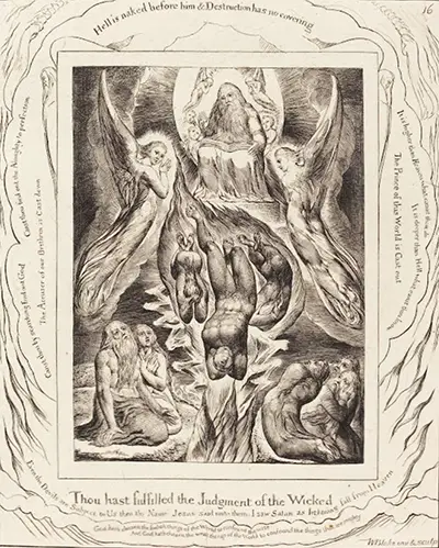 The Fall of Satan William Blake